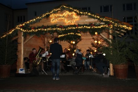 Koncert podczas Strefy Białych Świąt